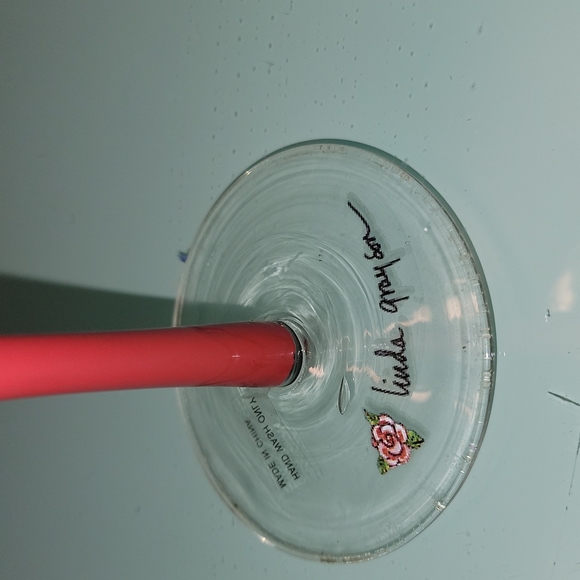 "I never exercise I might spill my drink" wine glass. - Picture 2 of 6